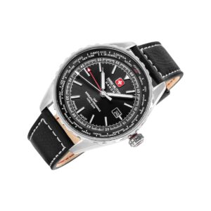 Zegarek Męski SWISS MILITARY HANOWA Afterburn GMT SMWGB0003201 + BOX