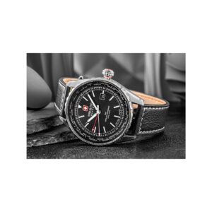 Zegarek Męski SWISS MILITARY HANOWA Afterburn GMT SMWGB0003201 + BOX