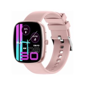 Smartwatch Damski GRAVITY GT18-1 Różowy Pasek Silikonowy + Czarny Pasek
