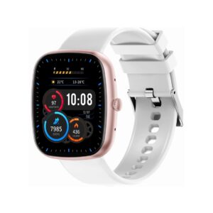 Smartwatch Damski GRAVITY GT18-2 Różowy Pasek Silikonowy + Biały Pasek