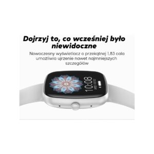 Smartwatch Damski GRAVITY GT18-3 Różowy Pasek Silikonowy + Granatowy Pasek