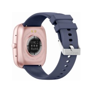 Smartwatch Damski GRAVITY GT18-3 Różowy Pasek Silikonowy + Granatowy Pasek