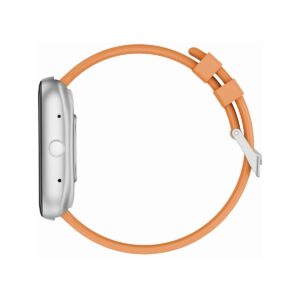 Smartwatch Męski GRAVITY GT18-4 Pomarańczowy Pasek Silikonowy + Czarny Pasek