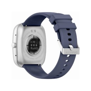 Smartwatch Męski GRAVITY GT18-6 Czarny Pasek Silikonowy + Granatowy Pasek