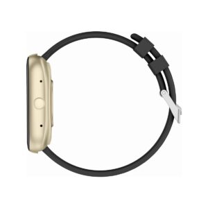 Smartwatch Damski GRAVITY GT18-7 Beżowy Pasek Silikonowy + Czarny Pasek