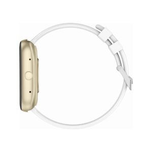 Smartwatch Damski GRAVITY GT18-8 Beżowy Pasek Silikonowy + Biały Pasek