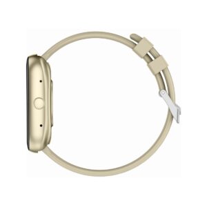 Smartwatch Damski GRAVITY GT18-8 Beżowy Pasek Silikonowy + Biały Pasek