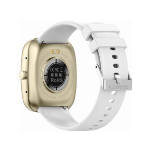 Smartwatch Damski GRAVITY GT18-8 Beżowy Pasek Silikonowy + Biały Pasek