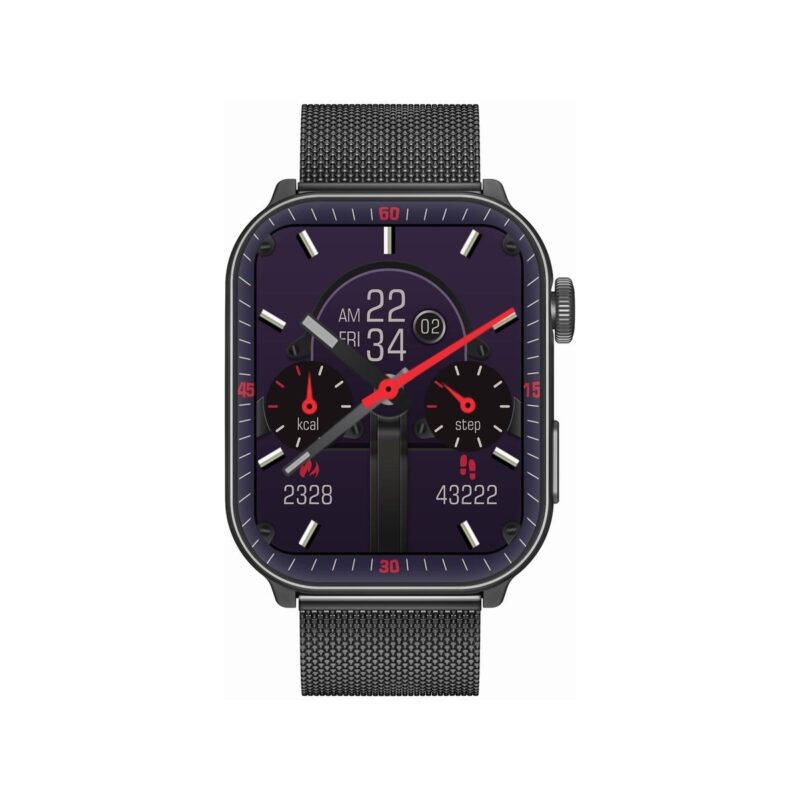 Smartwatch Męski GRAVITY GT28-1 Pasek + Bransoleta Czarny