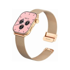 Smartwatch Damski GRAVITY GT28-5 Pasek + Bransoleta Różowe złoto Czarny