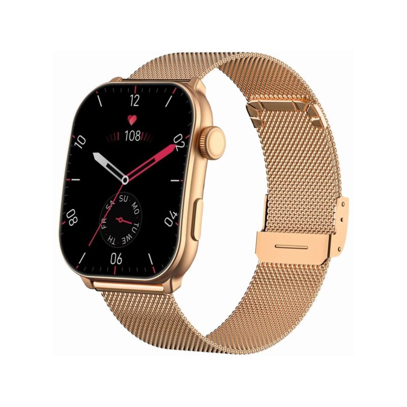 Smartwatch Damski GRAVITY GT28-6 Pasek + Bransoleta Różowe złoto Różowy