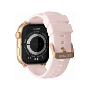 Smartwatch Damski GRAVITY GT28-6 Pasek + Bransoleta Różowe złoto Różowy