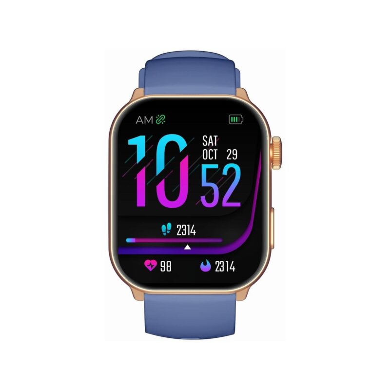 Smartwatch Damski GRAVITY GT28-8 Pasek + Bransoleta Różowe złoto Granatowy