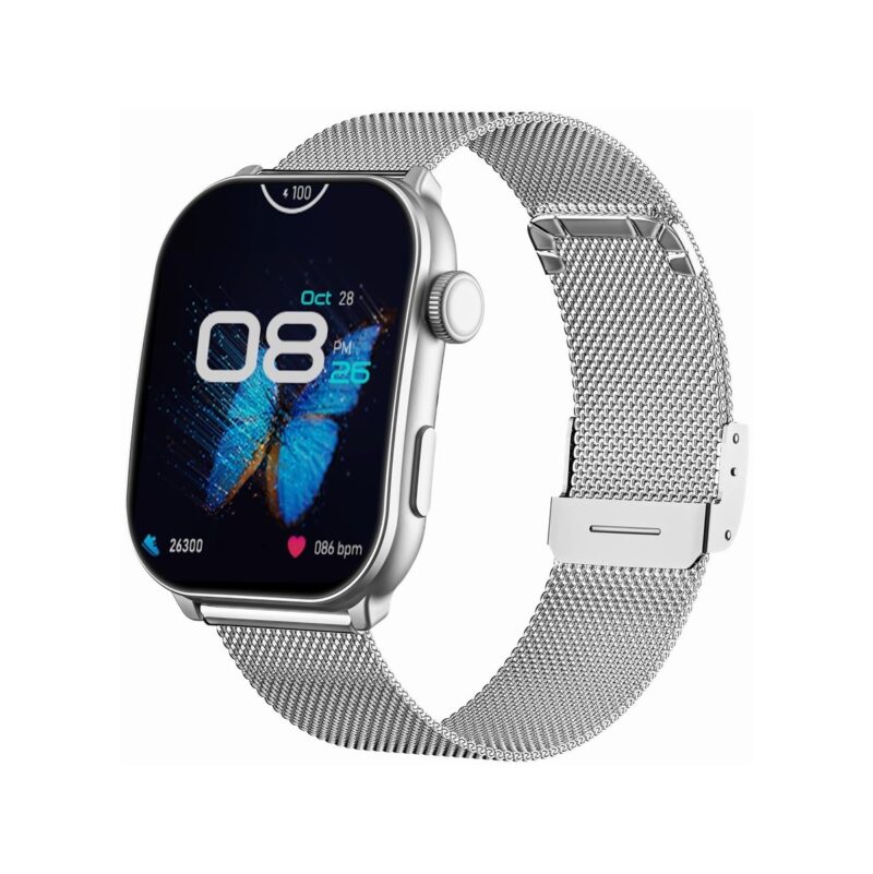 Smartwatch Damski GRAVITY GT28-10 Pasek + Bransoleta Biało Srebrny