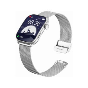 Smartwatch Damski GRAVITY GT28-10 Pasek + Bransoleta Biało Srebrny