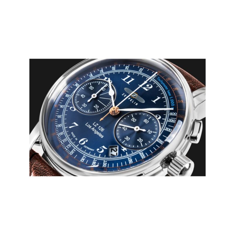 Zegarek Męski ZEPPELIN Los Angeles LZ 126 7614-3 + BOX