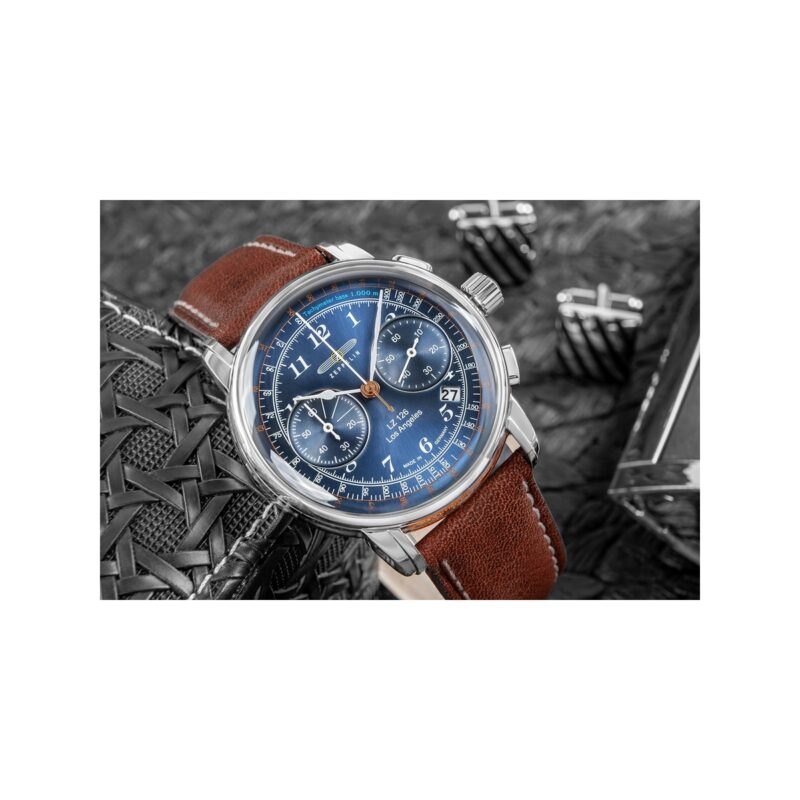 Zegarek Męski ZEPPELIN Los Angeles LZ 126 7614-3 + BOX