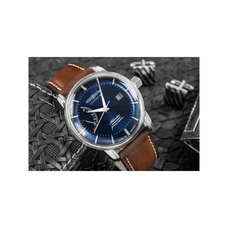 89_60_5_max Zegarek Męski ZEPPELIN Atlantic Automatic Power Reserve 8462-3 + BOX