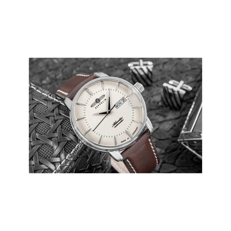 89_62_5_max Zegarek Męski ZEPPELIN Atlantic Automatic 8466-5 + BOX