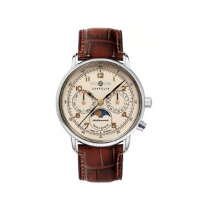 Zegarek Dęmski ZEPPELIN LZ121 Mediterranee Moonphase 9637-5 + BOX