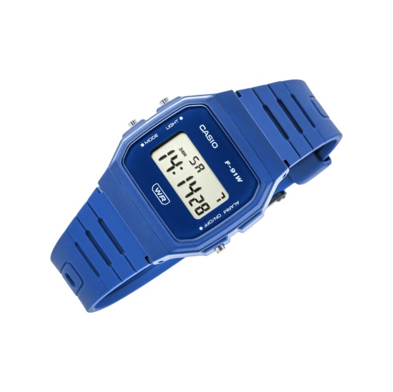 90_51_2_max Zegarek CASIO Unisex F-91WB-2A1DF + BOX