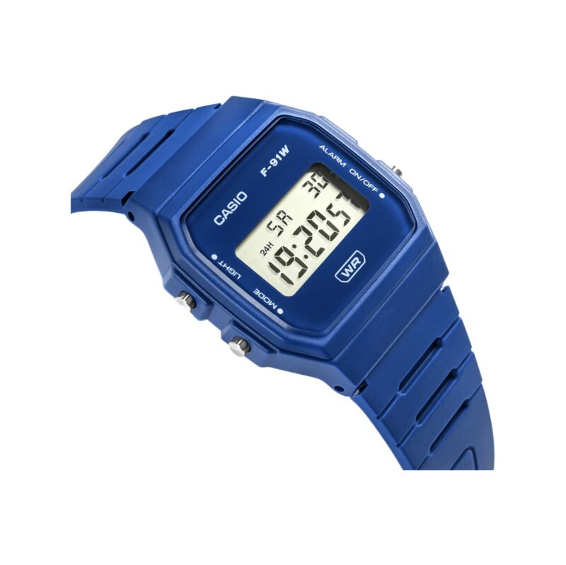 90_51_3_max Zegarek CASIO Unisex F-91WB-2A1DF + BOX