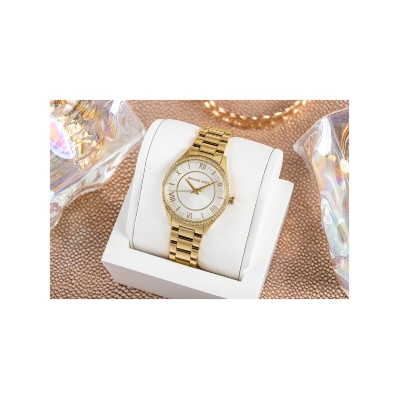 91_12_5_max Zegarek Damski Michael Kors Lauryn + biżuteria MK4849SET + BOX