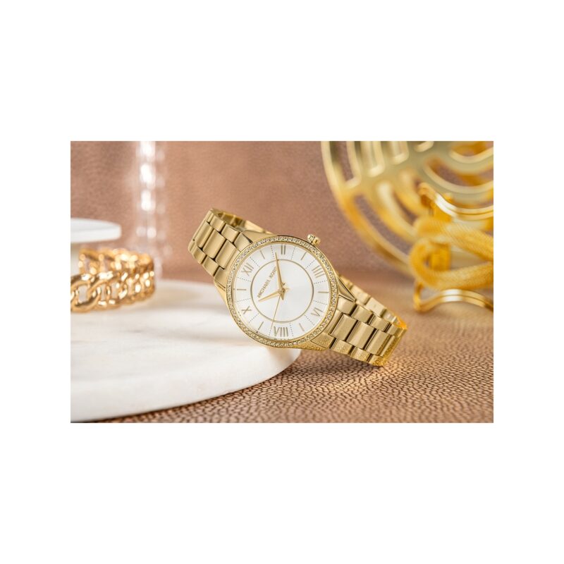 91_12_6_max Zegarek Damski Michael Kors Lauryn + biżuteria MK4849SET + BOX