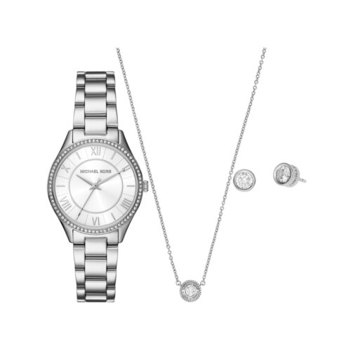 Zegarek Damski Michael Kors Lauryn + biżuteria MK4851SET + BOX