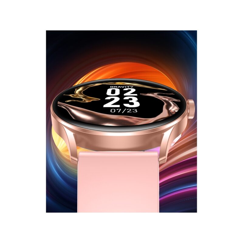 91_25_6_max Smartwatch Gravity Różowy GT2-1 PRO