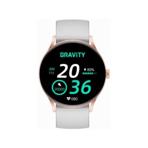 91_27_3_max Smartwatch Gravity Szaro Różowy GT2-3 PRO