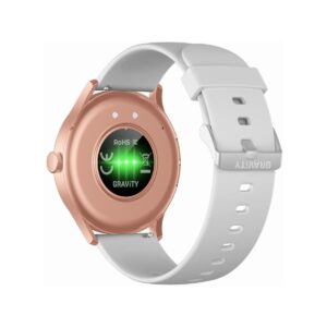 91_27_5_max Smartwatch Gravity Szaro Różowy GT2-3 PRO
