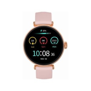Smartwatch Gravity Różowe Złoto Różowy 2 Paski GT26-1
