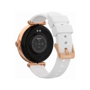 Smartwatch Gravity Różowe Złoto Biały 2 Paski GT26-2
