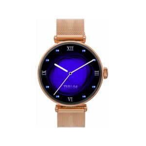 Smartwatch Gravity Różowe Złoto Czarny 2 Paski GT26-3