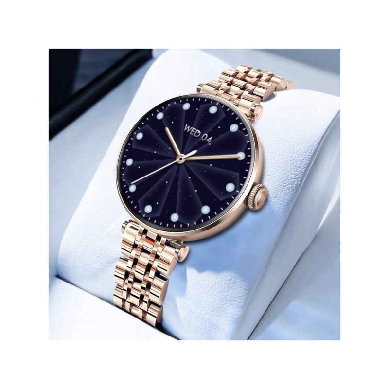 Smartwatch Gravity Różowe Złoto-srebrny Różowy 2 Paski GT26-4