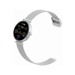 91_36_8_max Smartwatch Gravity Srebrno Biały 2 Paski GT26-8