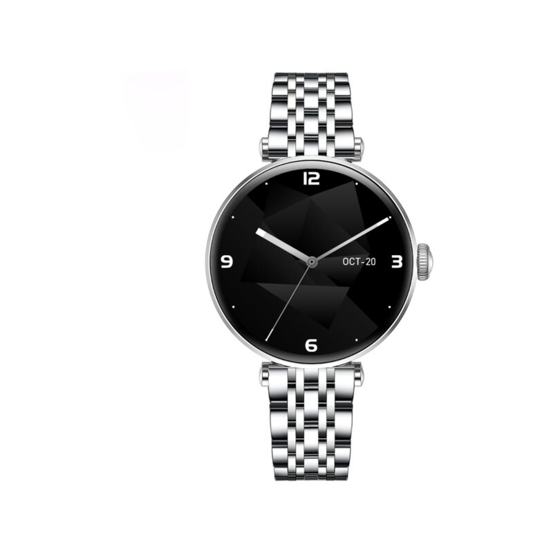 Smartwatch Gravity Srebrno Czarny 2 Paski GT26-9