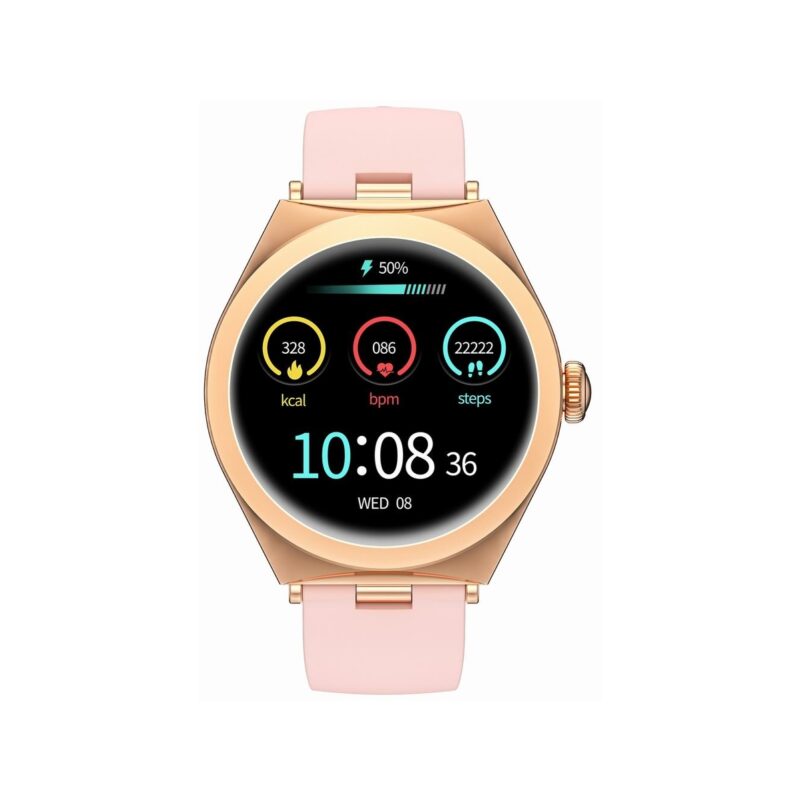 Smartwatch Gravity Różowe Złoto Różowy GT25-2