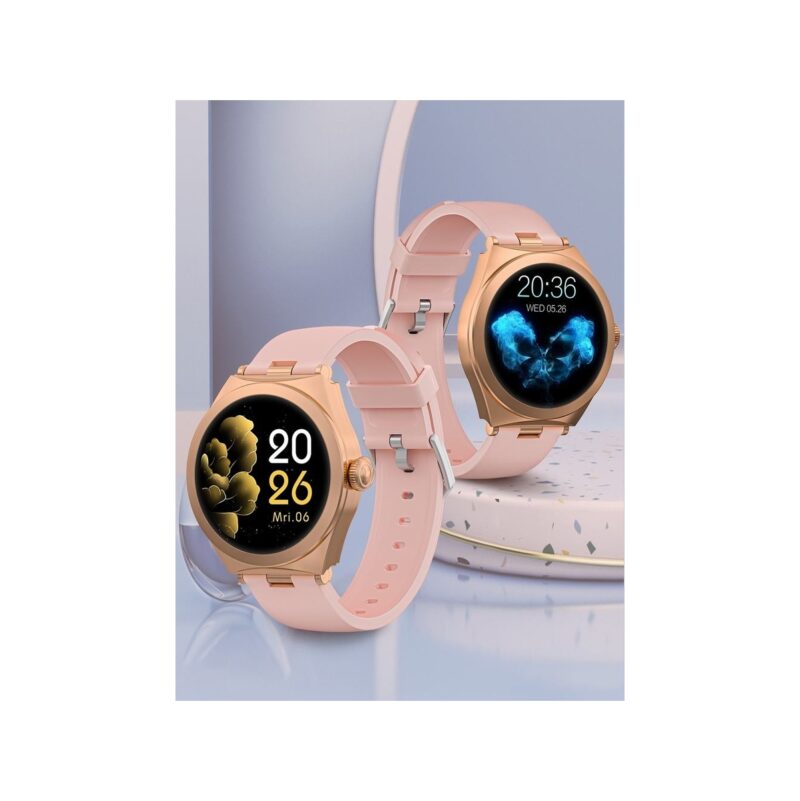 Smartwatch Gravity Różowe Złoto Różowy GT25-2