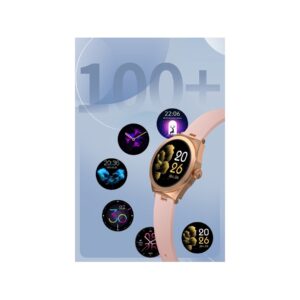 Smartwatch Gravity Różowe Złoto Różowy GT25-2