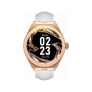 Smartwatch Gravity Różowe Złoto Biały GT25-5