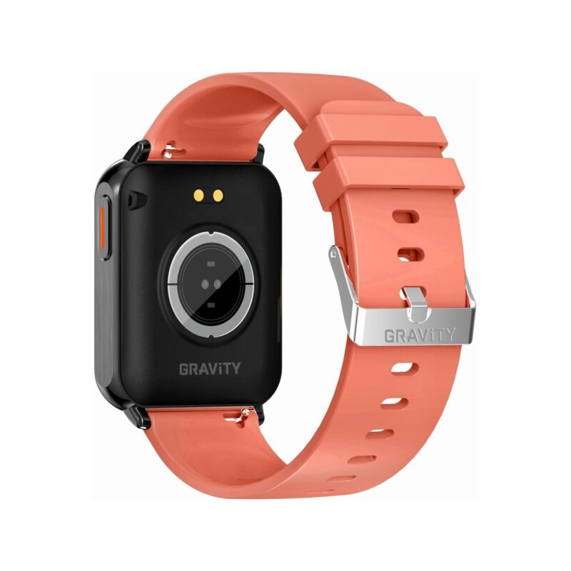 Smartwatch Gravity Czerwono Czarny 2 Paski GT17-10