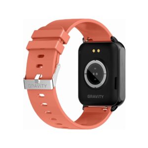 Smartwatch Gravity Czerwono Czarny 2 Paski GT17-10
