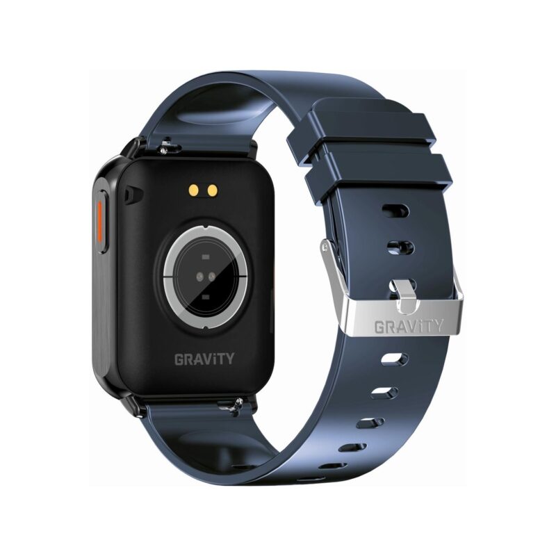 Smartwatch Gravity Granatowo Czarny 2 Paski GT17-9