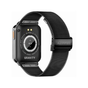 Smartwatch Gravity Biało Czarny 2 Paski GT17-8