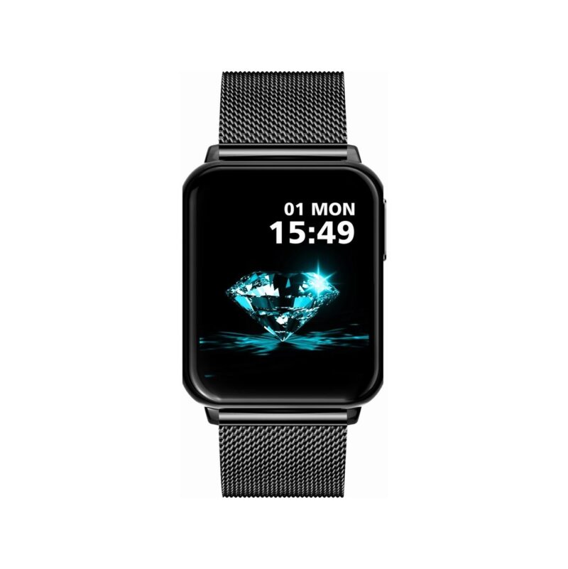 Smartwatch Gravity Biało Czarny 2 Paski GT17-8