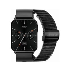Smartwatch Gravity Czarny 2 Paski GT17-7