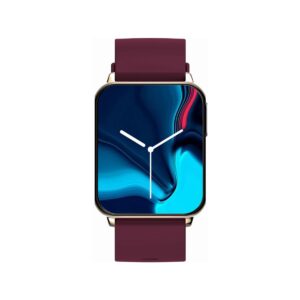 Smartwatch Gravity Różowe Złoto Bordowy 2 Paski GT17-6