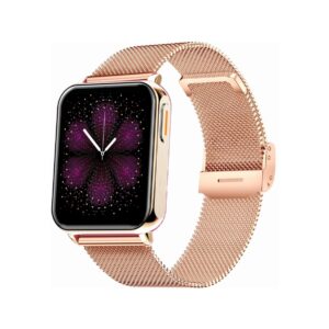 Smartwatch Gravity Różowe Złoto Fioletowy 2 Paski GT17-3